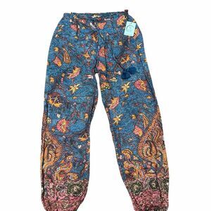 🌺 Figue Women’s Boho Print Pants | Size Small | EUC